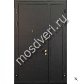 Подъездная дверь с порошковым окрасом графитового цвета - купить от производителя Мосдвери Подъездная дверь с порошковым окрасом графитового цвета